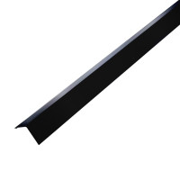 L-профиль алюминиевый Cesal 3305 Черный 19х19х3000х0,4 мм