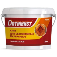 Клей универсальный Оптимист K506 для безосновных материалов 3 кг