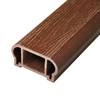 Перила верхние из ДПК Faynag Wood Шоколад 3000х95х50 мм