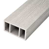 Перила нижние из ДПК Faynag Wood Серебро 3000х95х50 мм