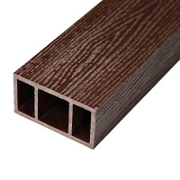 Перила нижние из ДПК Faynag Wood Шоколад 3000х95х50 мм