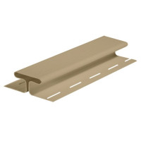 H-профиль соединительный FineBer Standart Classic Color Корабельный брус Бежевый 3000 мм