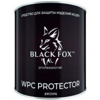 Масло Black Fox Protector для террасной доски ДПК (Темно Коричневый) 2.5 л.